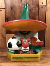 Mexico86 “Pique” Ahorro Bancomer Coin Bank　ピケ　ビンテージ　コインバンクドール　貯金箱フィギュア　80年代