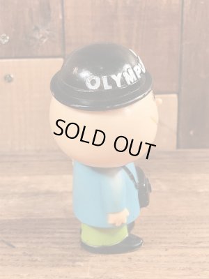 オリンパスカメラ ビンテージ ソフビフィギュア 企業キャラクター ノベルティ