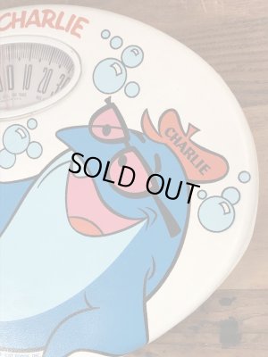 チャーリーツナ　ヴィンテージ　体重計　アドバタイジングキャラクター　70’s