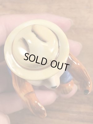 スモーキーベア　ビンテージ　セラミックフィギュア　企業キャラクター　50年代