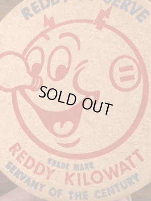 レディキロワット　ビンテージ　コースター　アドバタイジングキャラクター　企業物