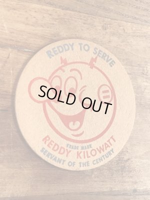 レディキロワット　ビンテージ　コースター　アドバタイジングキャラクター　企業物