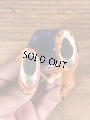 スモーキーベア　ヴィンテージ　陶器フィギュア　アドバタイジングキャラクター　企業物