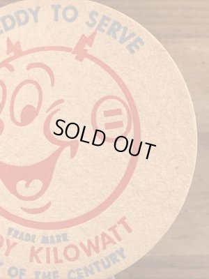 レディキロワット　ヴィンテージ　コースター　企業キャラクター　50~60年代