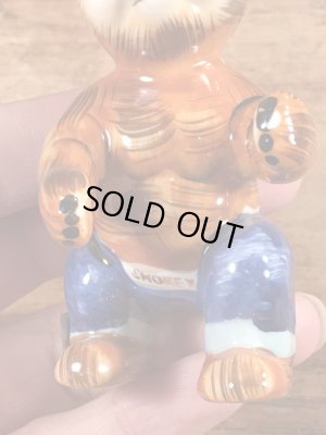 スモーキーベア　ヴィンテージ　陶器フィギュア　アドバタイジングキャラクター　企業物