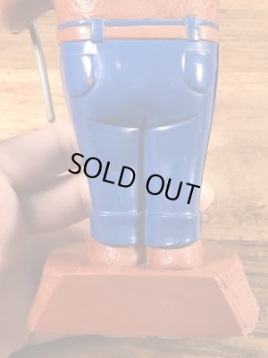 スモーキーベア　ヴィンテージ　貯金箱フィギュア　アドバタイジングキャラクター　企業物