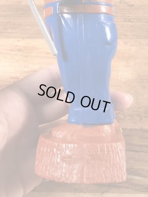 スモーキーベア　ヴィンテージ　貯金箱フィギュア　アドバタイジングキャラクター　企業物