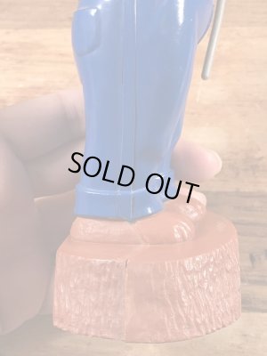 スモーキーベア　ヴィンテージ　貯金箱フィギュア　アドバタイジングキャラクター　企業物