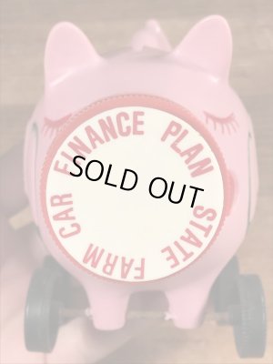 ステートファーム　ビンテージ　コインバンクドール　アドバタイジングキャラクター　企業物