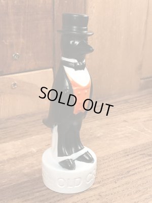 オールドクロウ　ビンテージ　フィギュア　アドバタイジングキャラクター　企業物