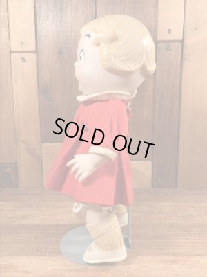 キャンベルスープ　ヴィンテージ　陶器製人形　企業キャラクター　企業物