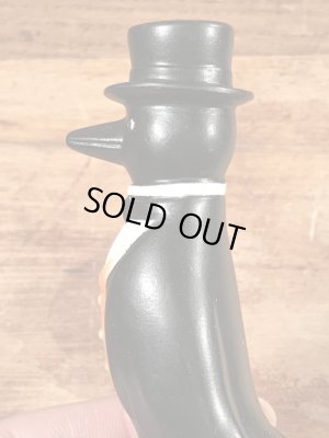 オールドクロウ　ビンテージ　フィギュア　アドバタイジングキャラクター　企業物