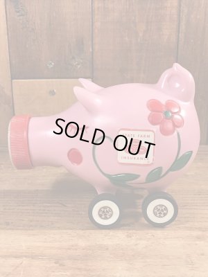 ステートファーム　ヴィンテージ　貯金箱フィギュア　企業キャラクター　70年代