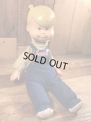 トムボーイ　ビンテージ　ビーンバッグドール　アドバタイジングキャラクター　企業物