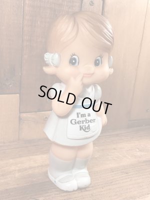 ガーバーキッド ビンテージ スクイーズドール 企業キャラクター ソフビ人形