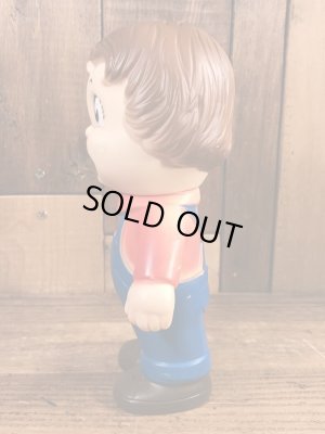 キャンベルスープ ヴィンテージ ソフビ人形 企業キャラクター キャンベルボーイ