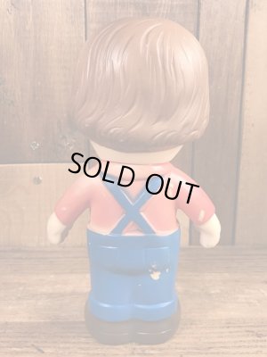 キャンベルスープ ヴィンテージ ソフビ人形 企業キャラクター キャンベルボーイ