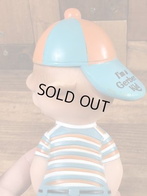 ガーバーキッド ビンテージ スクイーズドール 企業キャラクター ソフビ人形 80年代