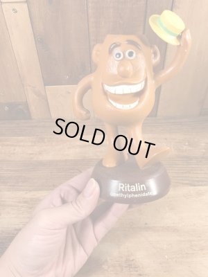 リタリンマン　ヴィンテージ　ノベルティフィギュア　企業キャラクター　70’s