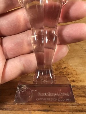 Merck & Co. ヴィンテージ 店頭用ディスプレイ 企業キャラクター Diuril 50’s