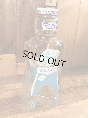 ギャラクシー　ビンテージ　シロップボトル　アドバタイジングキャラクター　企業物　50年代