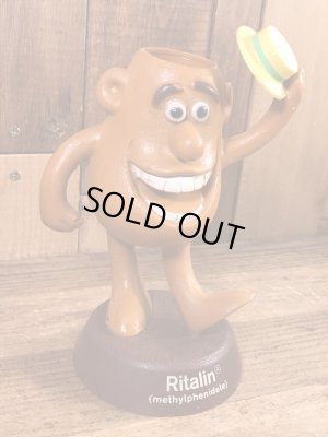 リタリンメン　ビンテージ　ディスプレイフィギュア　アドバタイジングキャラクター　企業物　70年代