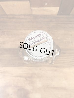 ギャラクシー　ビンテージ　シロップボトル　アドバタイジングキャラクター　企業物　50年代