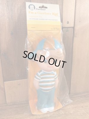 ガーバーキッド　ヴィンテージ　スクイーズフィギュア　企業キャラクター　ノベルティ　80年代