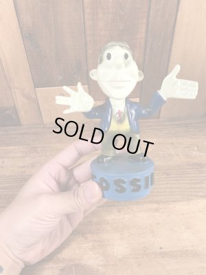 フォッシル　ヴィンテージ　首振り人形　アドバタイジングキャラクター　企業物　90’s