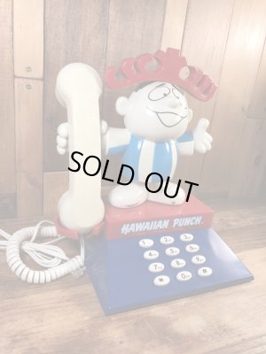 ハワイアンパンチ　ビンテージ　テレフォン　アドバタイジングキャラクター　企業物　80年代