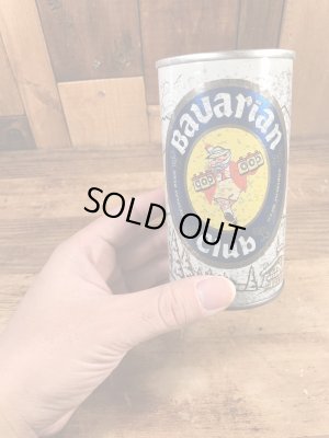 Bauarian Club　ヴィンテージ　Tin缶　企業キャラクター　ビール　60~70’s