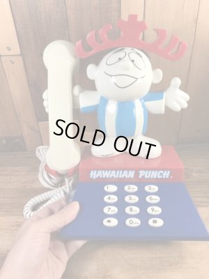 ハワイアンパンチ　ヴィンテージ　電話機　企業キャラクター　ノベルティ　80’s