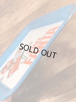 ファンタオレンジ　ヴィンテージ　Tinトレー　アドバタイジングキャラクター　企業物　60’s