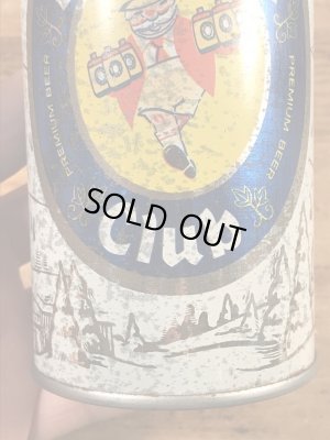 Bauarian Club　ヴィンテージ　Tin缶　企業キャラクター　ビール　60~70’s