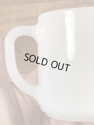 マジックマウンテントロール　ヴィンテージ　マグカップ　企業キャラクター　ファイヤーキング　ミルクガラス