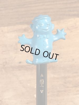 ブーベリー　ビンテージ　ペンシルトッパー　企業キャラクター　シリアルモンスターズ　70年代