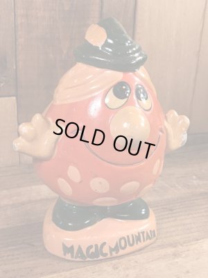 マジックマウンテントロール　ビンテージ　貯金箱フィギュア　アドバタイジングキャラクター　企業物　70年代
