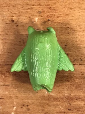 フクロウ　ヴィンテージ　ペンシルトッパー　企業キャラクター　シリアルモンスターズ　70’s