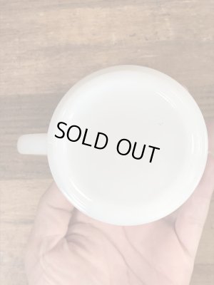 マジックマウンテントロール　ヴィンテージ　マグカップ　企業キャラクター　ファイヤーキング　ミルクガラス