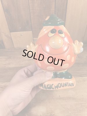 マジックマウンテントロール　ヴィンテージ　コインバンクドール　企業キャラクター　70’s