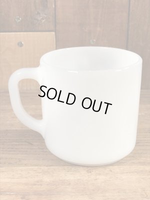 マジックマウンテントロール　ヴィンテージ　マグカップ　企業キャラクター　ファイヤーキング　ミルクガラス