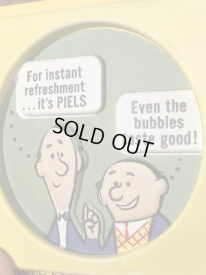 ピールズビール ビンテージ コースター アドバタイジングキャラクター 企業物 70年代