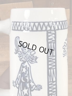 マジックマウンテン　ビンテージ　ジョッキ　企業キャラクター　マスコットキャラクター　70年代