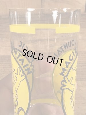 マジックマウンテントロール　ビンテージ　グラス　アドバタイジングキャラクター　企業物　70年代