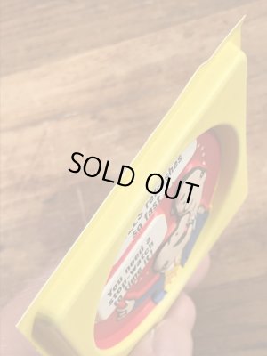 ピールズビール ビンテージ コースター 企業キャラクター バート&ハリー 70年代