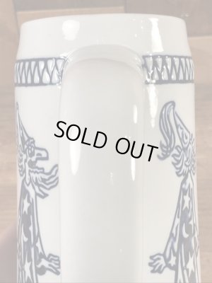 マジックマウンテン　ビンテージ　ジョッキ　企業キャラクター　マスコットキャラクター　70年代