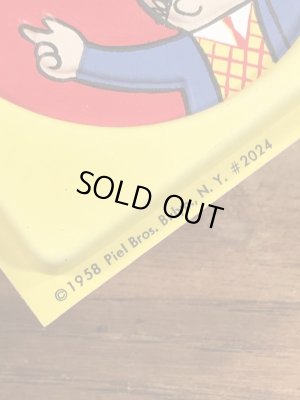 ピールズビール ビンテージ コースター 企業キャラクター バート&ハリー 70年代