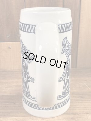 マジックマウンテン　ヴィンテージ　ビアマグ　アドバタイジングキャラクター　企業物　70’s