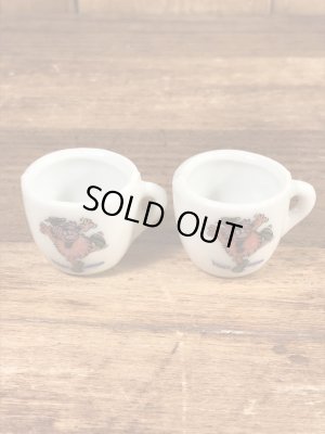 マジックマウンテントロール　ビンテージ　ミニトイチャイナティーセット　企業キャラクター　60年代