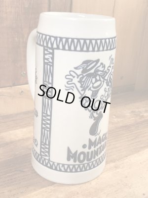 マジックマウンテン　ビンテージ　ジョッキ　企業キャラクター　マスコットキャラクター　70年代